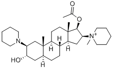 3-deacetylvecuronium Structure