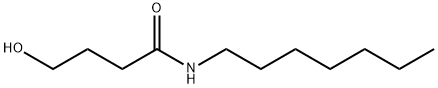 N1-HEPTYL-4-HYDROXYBUTANAMIDE Structure