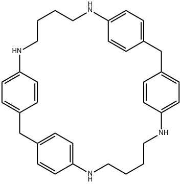 1.6.20.25-四偶氮[6.1.6.1]环苯,74043-83-7,结构式