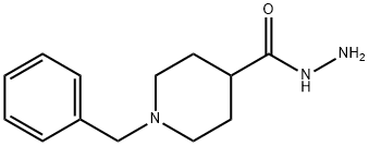 1-BENZYL-PIPERIDINE-4-CARBOXYLIC ACID HYDRAZIDE Struktur