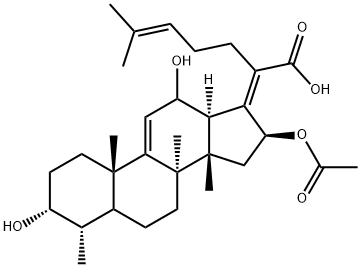 9,11-Anhydro-12-hydroxy Fusidic Acid Structure