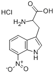 7-Nitro-DL-tryptophan hydrochloride Structure