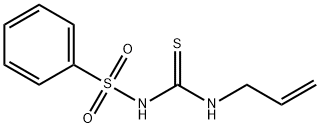 1-Allyl-3-(phenylsulfonyl)thiourea Structure