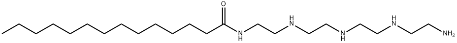 N-[2-[[2-[[2-[(2-aminoethyl)amino]ethyl]amino]ethyl]amino]ethyl]myristamide Structure