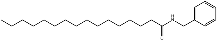 N-苄基棕榈酰胺, 74058-71-2, 结构式