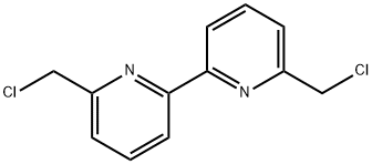 6,6'-ビス(クロロメチル)-2,2'-ビピリジル 化学構造式