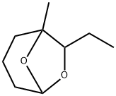 6,8-Dioxabicyclo[3.2.1]octane,  7-ethyl-1-methyl- Structure
