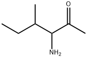 2-Hexanone, 3-amino-4-methyl- (9CI) Structure