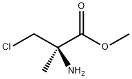 L-Alanine, 3-chloro-2-methyl-, methyl ester (9CI) Struktur