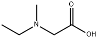 [ethyl(methyl)amino]acetic acid Struktur