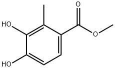 Benzoic acid, 3,4-dihydroxy-2-Methyl-, Methyl ester Structure
