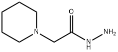 1-哌啶基乙酸,肼,7408-09-5,结构式