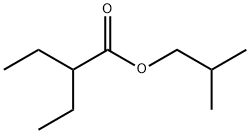 2-エチル酪酸イソブチル 化学構造式