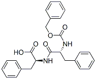3-phenyl-N-[3-phenyl-N-[(phenylmethoxy)carbonyl]-D-alanyl]-L-alanine Struktur