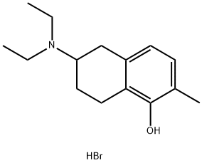 N,N-diethyl-5-hydroxy-6-methyl-2-aminotetralin Structure