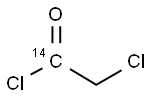 CHLOROACETYL CHLORIDE, [1-14C] Structure