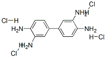 3,3'-二氨基联苯胺四盐酸盐,7411-49-6,结构式