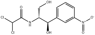 间氯霉素 结构式