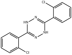 3,6-BIS(2-CHLOROPHENYL)-1,2-DIHYDRO-1,2,4,5-TETRAZINE 化学構造式