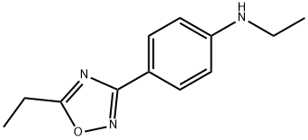 Benzenamine, N-ethyl-4-(5-ethyl-1,2,4-oxadiazol-3-yl)- (9CI)|