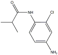 N-(4-amino-2-chlorophenyl)-2-methylpropanamide Struktur