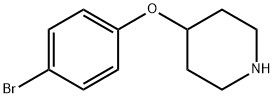 4-(4-BROMO-PHENOXY)-PIPERIDINE Struktur