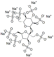 Sucrose octasulfate sodium salt Structure