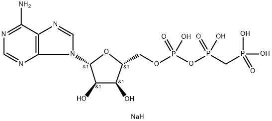 ADENYLYLMETHYLENEDIPHOSPHONATE SODIUM SALT Struktur