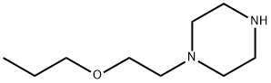 1-(2-プロポキシエチル)ピペラジン 化学構造式