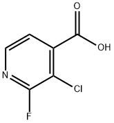 3-Chloro-2-fluoroisonicotinic acid