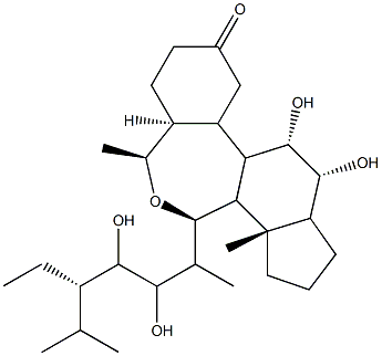 高油菜素内酯, 74174-44-0, 结构式