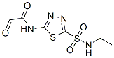2-oxalamido-1,3,4-thiadiazole-5-sulfonamide ethyl ester Structure