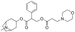 atropine beta-(N-morpholinyl)propionate Struktur