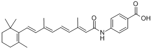 N-(4-carboxyphenyl)retinamide Struktur