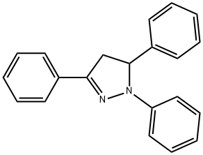 1,3,5-TRIPHENYL-4,5-DIHYDRO-1H-PYRAZOLE Structure