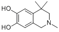 6,7-Isoquinolinediol, 1,2,3,4-tetrahydro-2,4,4-trimethyl- (9CI) Structure