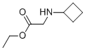 Glycine, N-cyclobutyl-, ethyl ester (9CI) 结构式