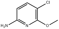 6-Amino-3-chloro-2-methoxypyridine Structure