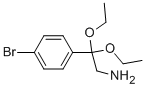 2-(4-Bromo-phenyl)-2,2-diethoxy-ethylamine Structure