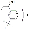 1-[3,5-BIS(TRIFLUOROMETHYL)PHENYL]PROPAN-1-OL 化学構造式