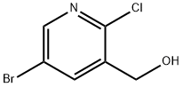 (5-BROMO-2-CHLORO-PYRIDIN-3-YL)-METHANOL Structure