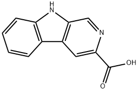 9H-BETA-CARBOLINE-3-CARBOXYLIC ACID Structure
