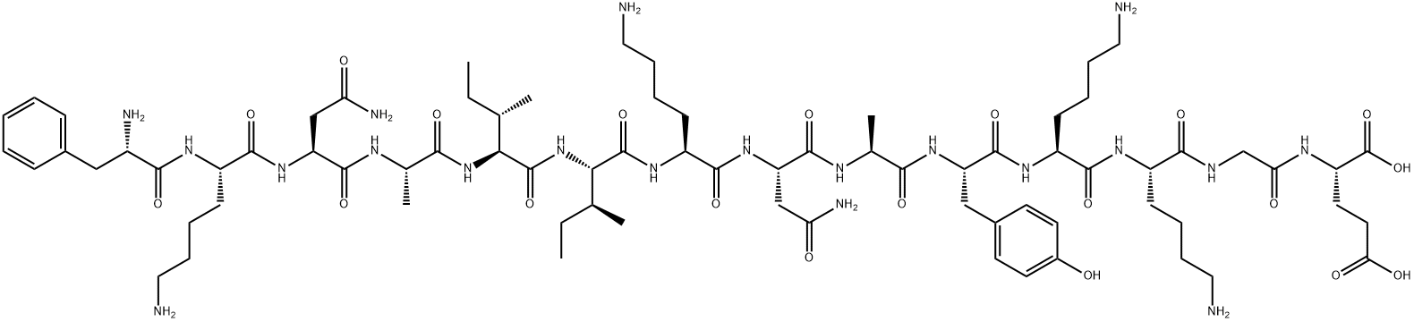 BETA-ENDORPHIN (18-31) (HUMAN) Structure