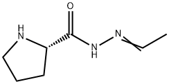 Acetaldehyde propyl hydrazone Struktur