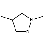 1,4,5-Trimethyl-2-pyrazoline, 7423-11-2, 结构式