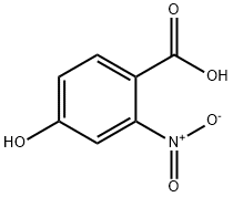 4-羟基-2-硝基苯甲酸 结构式