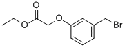 ethyl 3-bromomethylphenoxyacetate Structure