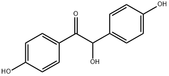 4,4'-Dihydroxybenzoin 结构式