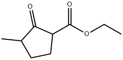 3-甲基-2-氧代环戊烷-1-甲酸乙酯 结构式