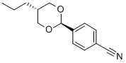 TRANS-4-(5-PROPYL-1,3-DIOXAN-2-YL)BENZONITRILE Structure